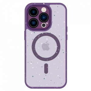Tel Protect Magnetic Splash Frosted Carcasa pentru Iphone 13 Purple