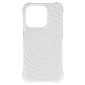 Tel Protect Wave Magsafe Case for Iphone 15 Pro Max white