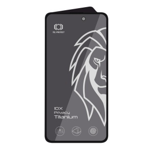 Tempered glass 10X Privacy Titanium for Iphone 15 Pro - Img 2