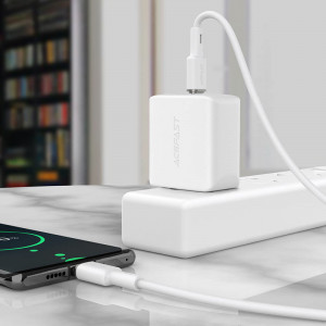 Acefast Cablu C2-03 - Tip C to Tip C - PD 60W 3A 1,2 metri green - Img 2