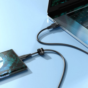 Acefast Cablu C3-09 - USB to MicroUSB - 2,4A 1,2 metri alb - Img 2