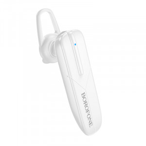 Casca Bluetooth Borofone Lucky BC36, alba, ZES125555