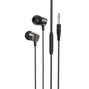 Casti Borofone BM66 New Sound with microphone grey - Img 3