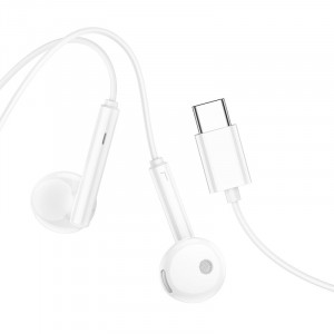 Casti Borofone BM82 Art music with microphone Type C white - Img 2