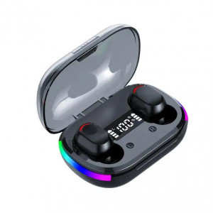 Casti fara fir, in-ear, stereo, Bluetooth 5.3, RGB Light, PMK10