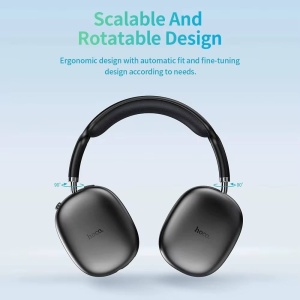 Casti Wireless Hoco, Over Ear, Bluetooth 5.3, Baterie 200h StandBy, Air Triumph, AD53200 - Img 7