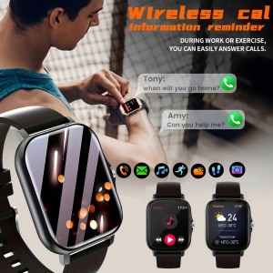 Ceas Smartwatch pentru barbati si femei, PMFW307867-AURIU - Img 7