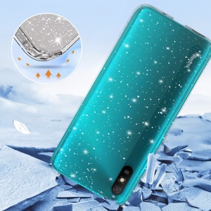 Crystal Glitter Case do Xiaomi Redmi 9A Silver - Img 2