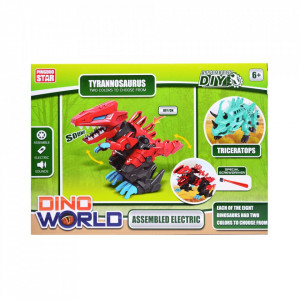 Cuburi constructii Robozaur, cu baterii - VELOCIRAPTOR - Img 2