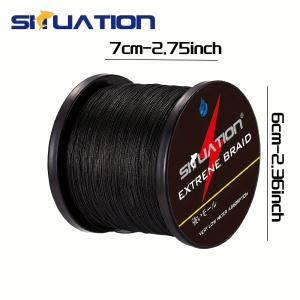Fir textil rezistent pentru pescuit, impletit din PE cu 4 fire, TMMD24212 - Img 4