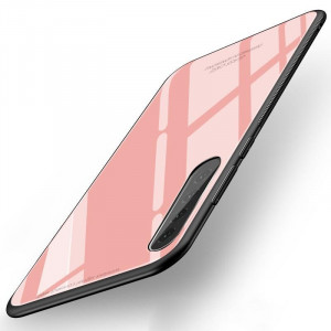 Husa Huawei P30 Sticla Carcasa Roz