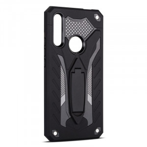 Husa Huawei P40 LITE E | Y7p - Military Defender Antisoc cu Suport Wide - Negru - Img 3