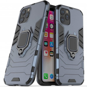 Husa iPhone 11 PRO Bleumarin Military cu Inel - Img 5
