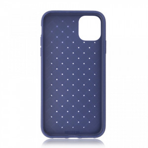 Husa iPhone 11 Pro Max Albastra Flexibila din Silicon - Img 2
