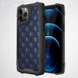 Husa pentru Apple iPhone 12Pro Max, cu protectie ridicata, Fashion, rezistenta la socuri, albastru