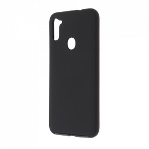 Husa Samsung Galaxy A11 - 360 Fully cu Spate din Policarbonat si Folie din Silicon - Negru - Img 3