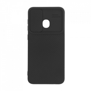 Husa Samsung Galaxy A30 - Silicon Antisoc cu Protectie Glisanta Pentru Camera - Negru - Img 3