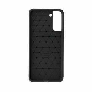 Husa Samsung Galaxy S21Plus flexibila din silicon, negru S21P-M1-V1
