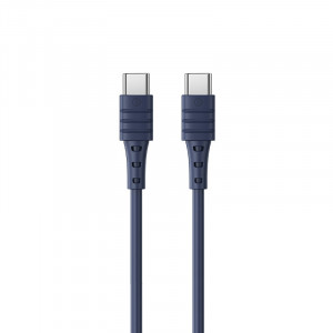 REMAX Cablu Zeron RC-068 - Tip C to Tip C - 65W 1 metru Albastru - Img 3