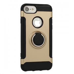 Ring 360 Magnetic Armor Husa Vennus pentru SAMSUNG GALAXY A6 PLUS (2018) Auriu