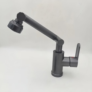 Robinet de baie modern, rotativ 360°, finisaj crom, PMTQ371326 - Img 3