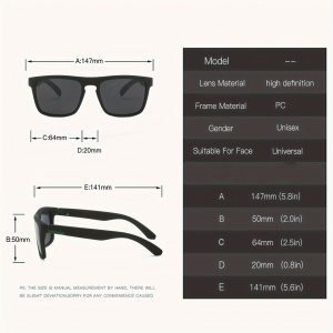 Set 3 Perechi Ochelari de Soare, Unisex, TMWT57447 - Img 2