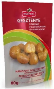 Snack de castane intregi decojite 80g