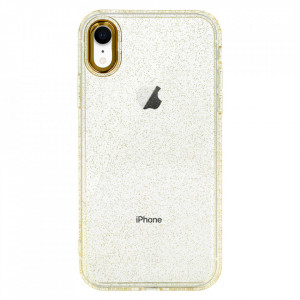 Tel Protect Auriu Glitter Carcasa pentru Iphone XR Auriu