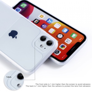 TEL PROTECT Window Husa pentru Iphone 12 Mini Negru