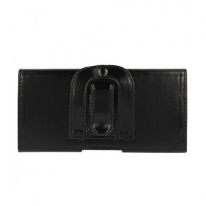 Telone VIVA Belt Holster (SIZE 10) pentru Iphone 5/Nokia 215 4G/225/5310 2020 negru, leather