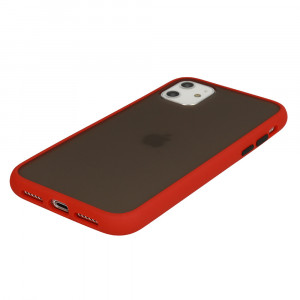Vennus Color Button Bumper pentru Xiaomi Mi 10T/Mi 10T Pro 5G Rosu - Img 5