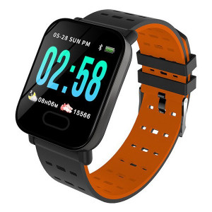 A6 Orange - Smart Watch Sport Fitness Tracker