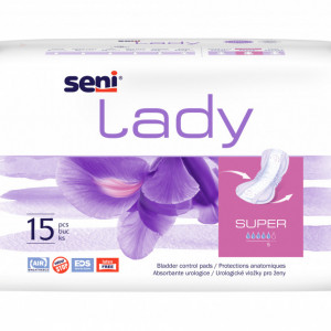 Absorbante pentru incontinenta Seni Lady SUPER, 15 buc 5picaturi