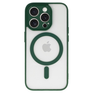 Acrylic Color Magsafe Case for Iphone 16 Pro green, POK062713 - Img 2