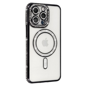 Bling Magsafe Case for Iphone 15 Pro Max black