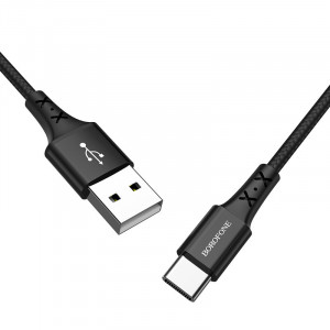 Borofone Cablu BX20 Enjoy - USB to Tip C - 2A 1 metre Negru - Img 2