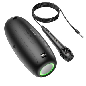 Boxa Portabila Bluetooth BP13 Dazzling with microphone Negru