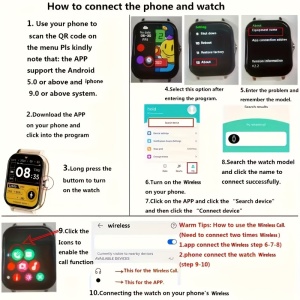 Ceas Smartwatch pentru barbati si femei, PMFW307867-AURIU - Img 8