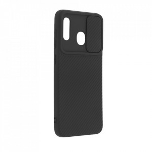 Husa Samsung Galaxy A30 - Silicon Antisoc cu Protectie Glisanta Pentru Camera - Negru - Img 4