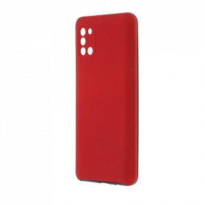 Husa Samsung Galaxy A31 - 360 Fully cu Spate din Policarbonat si Folie din Silicon - Rosu - Img 3