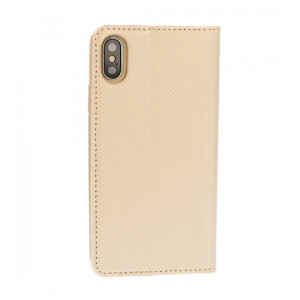 Husa Telone Smart Book cu magnet pentru Motorola Edge 20 Pro 5G, auriu, POK044576 - Img 2