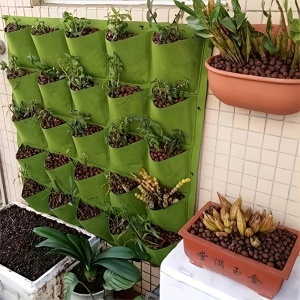 Jardinieră verticală cu multiple buzunare – Soluția perfectă pentru un perete verde luxuriant, TMGX1119564 - Img 2
