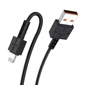 KAKU Cablu KSC-293 Fangzheng - USB to Lightning - 3,2A 1 metre Negru
