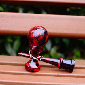 Kendama Premium Graffiti Roșu Japonia, TMLW3965789 - Img 5