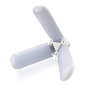 Lampa pliabila, Tip ventilator, cu LED, 45 w, Soclu E27, Alb, AD4527 - Img 4