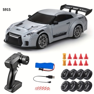 Mașinuță cu telecomandă – Drift 1:24, 4WD, 2.4GHz, complet echipată, TMVE384625 - Img 7