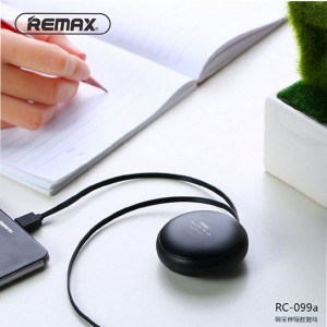 REMAX Cablu Cutebaby RC-99t 2 in 1 - USB to Micro USB, Lightning - Alb
