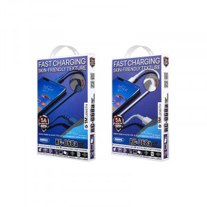 REMAX Cablu Zeron RC-068a - USB to Tip C - 5A 1 metre Alb - Img 2
