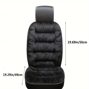 Set 2 huse pentru scaune auto față – perne groase matlasate, 50 cm, TMYE597609 - Img 4