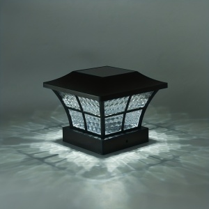 Set 2 lămpi solare LED pentru capăt de stâlp – Iluminat decorativ și funcțional pentru grădină, TMDK48239 - Img 7